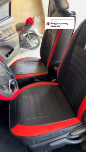 Nissan exclusive premium leather 5-seater cover waterproof and breathable seat protection pad Nissan accessories For Navara kicks Exalta Juke Almera SentraSylphy Teana X-gear Altima Auto Interior Protector Full Set (Leather & ice silk)