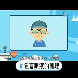 Kacamata Koreksi Buta Warna Merah Dan Hijau Parsial Merah Hijau Atau Kelemahan Penglihatan Warna Pria Wanita - Anti Bluelight