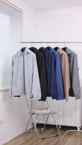 Áo khoác gió nam 2 lớp chống nước GUZADO mũ tháo rời chất gió cao cấp chống gió ngăn tia UV tuyệt đối GKG15