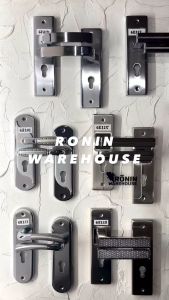 MULLER Handle Pintu M tanggung stainless gagang Pegangan Kunci Pintu Rumah Door set