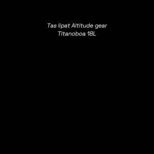 ALTITUDE GEAR Daypack Tas Punggung Lipat Outdoor Gunung Summit 18L Waterproof