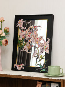 Tranh Trang Trí Hoa Lô Hội Phong Cách Trung Hoa Mới Tranh Gương Phòng Khách Phòng Tắm Đồ Trang Trí Phòng Khách Tranh Treo Tường Cưới