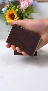 Marino ฟองน้ำนาโน ฟองน้ำเมลามีน ขจัดคราบหนัก คราบสนิม, ปริมาณ 1 ชิ้น No. Y1782