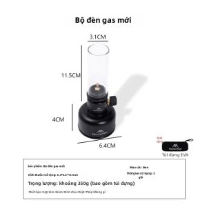 Mountainhiker | MOUNTAINHIKER Nhẹ Di Động Cắm Trại Bình Gas Đèn Ngoài Trời Tiết Kiệm Năng Lượng Lâu Dài Du Lịch Chất Liệu Nhôm Nhẹ