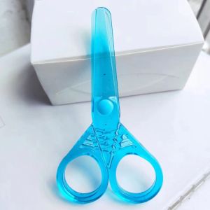 Kids Safety Scissors Craft Art School Supplies Tip Non Sharp Blades Easy Grip Small Hands Paper-cut Stationery Children Scissors