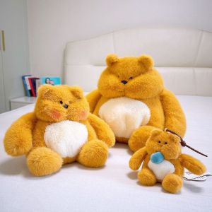 Bear a Và Bear B Chú Gấu Nhồi Bông Có Thể Kéo Dài Chú Gấu Nhồi Bông Cặp Đôi Quà Tặng Cho Bé Gái Chất Liệu PP Cotton Trung Quốc