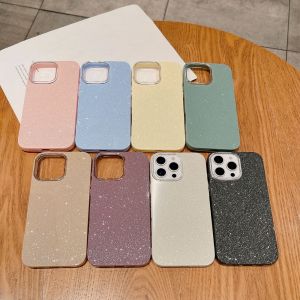 Hot Premium Fine Glitter Solid Color IMD Phone Case For iPhone 11-15 Series