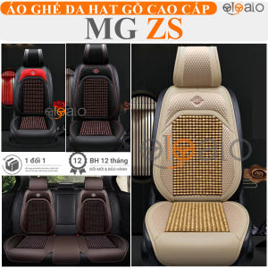 Áo lót ghế xe ô tô MG ZS da PU hạt gỗ tự nhiên CAO CẤP - OTOALO