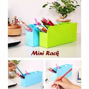 Rak mini serbaguna/ Rak mini 4 sekat/ rak mini serbaguna/ rak mini multifungsi/ tempat sendok/ alat tulis kantor meja organizer table laci/ wadah stasioner unik/ rak tempat penyimpanan ATK