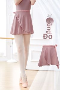 aiwuge | Chân Váy Ballet Đơn Cho Phụ Nữ với Dây Kéo Ngắn