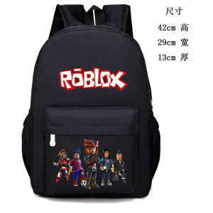 Ro-bloxs School Bags Girls Boys Backpack Childrens Cartoon Game Print Schoolbag Primary School Backpack Casual Bag T090