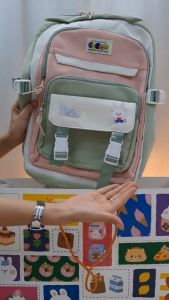 🔺2310 #Korea Backpack High Quality Beg Sekolah / School Bag / Beg Galas / Laptop / College / Bag Sekolah Design Girl