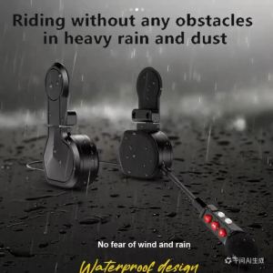 kebidumei | Kebidumei Motorcycle Helmet Headset 600mAh Waterproof Voice Control Hands-Free Call Music Player Earphone with Clip Holder