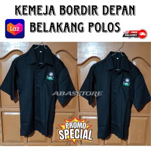 Kemeja PSHT Bordir Depan Hati bersinar belakang polos