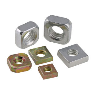 BAIRUITE | Galvanized Steel Square Nut Locking Nut M3 M4 M5 M6 M8