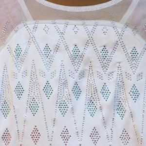 The Princess Dress for Girls: A White Sequined Mesh Ball Gown for Kids Cosplay Snow Queen Costume