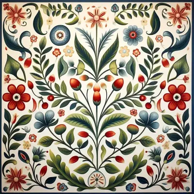 HUACAN Cross Stitch Kits Mandala Abstract Flower Embroidery Sets Floral Patterns Needlework DMC Threads 11Ct Picture Printed Art