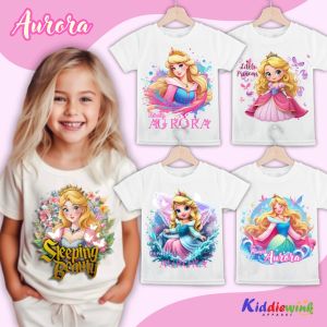 Kids Princess Aurora T-shirt: A Comfortable Kid Wear Top