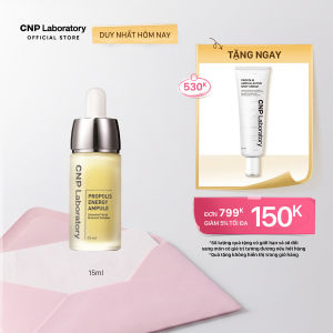 [CNP] Tinh chất tái tạo phục hồi da chiết xuất keo ong CNP Laboratory Propolis Energy Ampule 15ml
