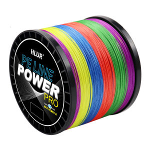 HLUR | Dây Câu Cá Tết HLUR X12 Đa Sợi 300m/500m/1000m Đường Kính 0.16mm-0.55mm 20-150lb PE Siêu Bền Dùng Cho Nước Mặn/nước Ngọt