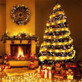100/50/20LED Christmas Ribbon String Lights New Year Lights for Party Wedding Christmas Tree Decortion Indoor Holiday Lighting. 