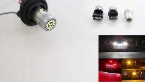 KEVANLY | 2PCS 1156 BA15S P21W LED Bulbs Car Turn Signal Light 15SMD DRL Daytime Running Light 12V Super Bright Brake Reverse Lamp