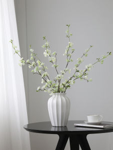 ดอกไม้เทียมยูโรป้าไฮเอนด์ ต้นไม้หิมะยาว ดอกไม้เทียมตกแต่งบ้าน ช่อดอกไม้ประดับโต๊ะอาหาร ช่อดอกไม้ตกแต่งบ้าน ดอกไม้เทียม ดอกไม้สด ดอกไม้สด