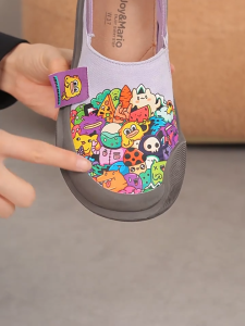 Joy&Mario Women Shoes Fashion Cartoon Design Lightweight Comfortable Flat Sole Casual Loafers