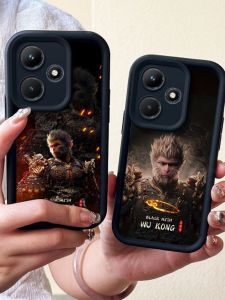 Infinix Hot 30 Play NFC Phone Case Full Cover Anti-Fall Protection Soft Shell with Sandblast Design Based on One Piece Theme