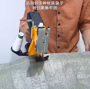 เครื่องเย็บกระสอบ GK9-886 แถมอุปกรณ์อะไหล่ 4ม้วน ด้ายเย็บกระสอบ เครื่องเย็บกระสอบไร้สาย รับประกัน 1 ปี