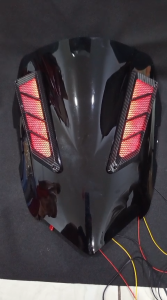 VISOR WHINDSHIELD PLUS PEMANIS SEN TEMPEL FREE DOUBLE TAPE SEPAKET NMAX NEW MODEL STANDAR CYBROG V1 LR55