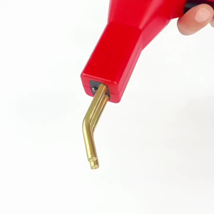 เครื่องเชื่อม ปืนเชื่อมพลาสติก ชุดเครื่องเชื่อมพลาสติกแบบแมนนวล ชุดเล็บปืนเชื่อม เครื่องมือซ่อมแซมและซ่อมแซมกันชนหน้ากันชนด้านหน้ารถยนต์ ใช้งานง่าย ใช้งานง่าย 200วัสดุบูรณะ