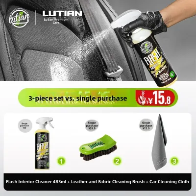 LUTIAN | Interior Cleaner Car Seat and Ceiling Cleaning No Rinse Stain Remover