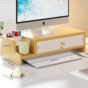 evesigar | Elevated Desk Organizer Monitor Stand