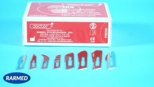 Lưỡi dao mổ số 11 Doctor RIBBEL ẤN ĐỘ lưỡi thẳng bản nhỏ đầu mũi nhọn - Hàng đẹp