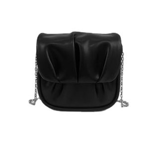 IELGY chain bag womens design sense folds all-match mini small and simple saddle bag