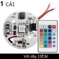 Đèn LED RGB Điện Áp Thấp 5V Bảng Đèn Gradient Đầy Màu Sắc 3W Với Công Tắc Từ Xa Không Dây 24 Phím Điều Khiển Bật/tắt Cho Tấm. 