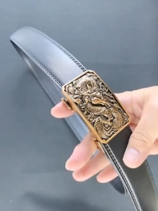 Famous Luxury Brand Belt for Men High Quality Genuine Luxury Leather Belt for Men Waist Straps for Jeans Metal Automatic Buckle