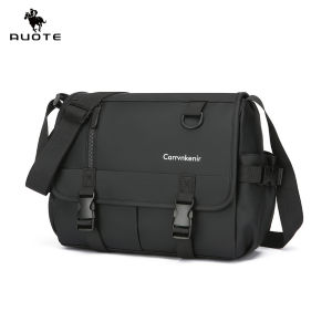 AUOTE Men’s Shoulder Bag Cross Body Bag Casual Lightweight Messenger Bag Large Capacity Waterproof Leisure Street Bag Travel Bag Outdoor Riding Bag For Men