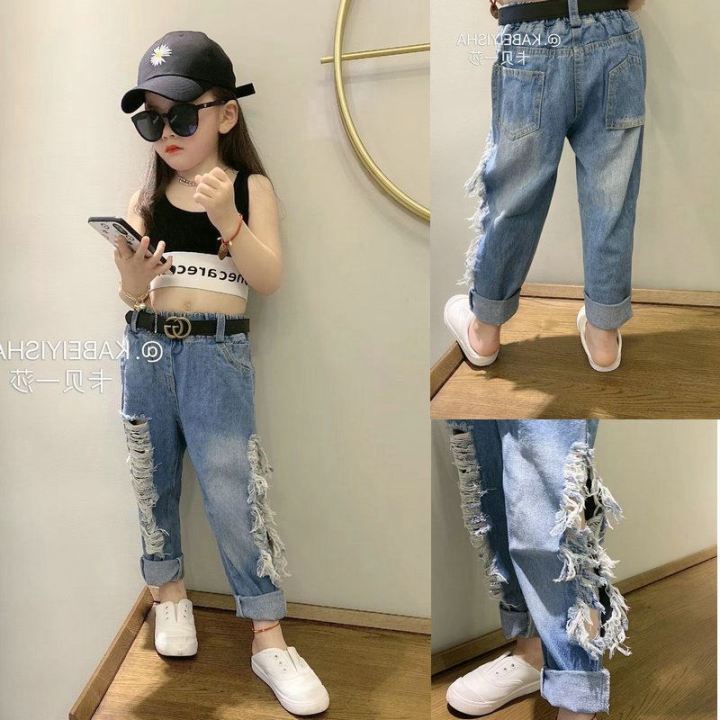 Boys Ripped Jeans Pant