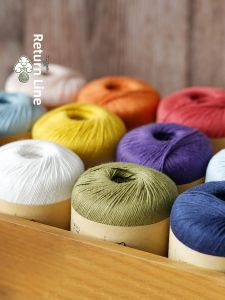 LOVEYARN | Antibacterial Moisture-Wicking Breathable Hemp Linen Yarn