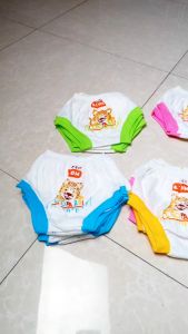 Set 6 pcs Celana Bayi Motif Hewan & Karakter Katun Lembut Tebal Ukuran 0-12 Bulan - PIYO