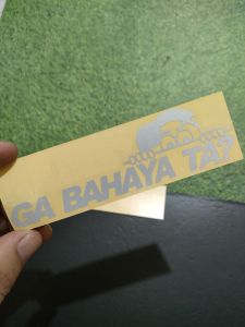 STICKER MOTOR VIRAL GA BAHAYA TA? STIKER CUTTING