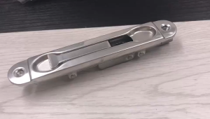 Kait Pintu Api Tak Terlihat / Pintu Ibu-Anak Grendel Stainless / Kunci Baut Tersembunyi Lubang Ganda