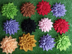 Bros Hijab Baju Kebaya Bunga Dahlia