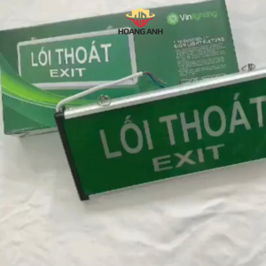 Thiết Bị Phòng Cháy Chữa Cháy - Đèn Exit Chỉ Dẫn Thoát Hiểm có khả năng tự động chiếu sáng khẩn cấp khi gặp sự cố mất điện đột ngột giúp ta định hướng lối đi đường thoát hiểm.