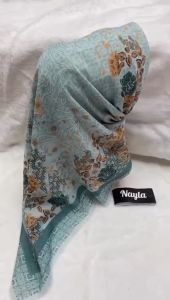 [HARGA TERJANGKAU] Kerudung Segi 4 Terbaru 2023 Voal Lasercut / Hijab Segi Empat Terbaru 2023 Kekinian Viral