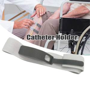 1Pcs Practical Catheter Fixation Strap Elastic Urine Bag Leg Fixation Band