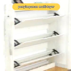 Minimalis Lemari Sepatu Furniture Lemari Sepatu Minimal Lemari Rak Serbaguna Rak Lemari Sepatu Minimalis Kayu Susun Rak Serbaguna