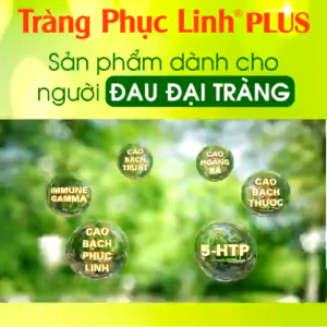 [Bảo hành] Tràng Phục Linh PLUS Thái Minh Hỗ trợ Hội Chứng Ruột Kích Thích Viêm Đại Tràng Lọ 80 viên